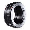 Picture of K&F Concept MD Minolta MD MC Rokkor Lens to Fujifilm FX Mount Camera Adapter,MD to FX Lens Adapter for Fuji X-Pro1 X-Pro2 X-E1 X-E2 X-M1 X-A1 X-A2 X-A3 X-A10