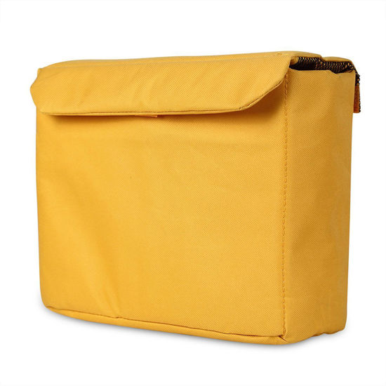 Picture of Peacechaos Camera Case DLSR SLR Insert Case Bag Portable Inner Bag Waterproof Shockproof for Mirrorless Cameras, Lenses, Nikon, Canon, Sony,Panisonic and etc