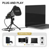 Picture of USB Microphone, TONOR Cardioid Condenser Computer PC Mic with Tripod Stand, Pop Filter, Shock Mount for Gaming, Streaming, Podcasting, YouTube, Voice Over, Twitch, Compatible with Laptop Desktop, TC30