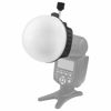 Picture of TOAZOE Flash Diffuser with Honeycomb Grid Diffuser Ball Color Filter for Godox YONGNUO Canon Square Flash Speedlight