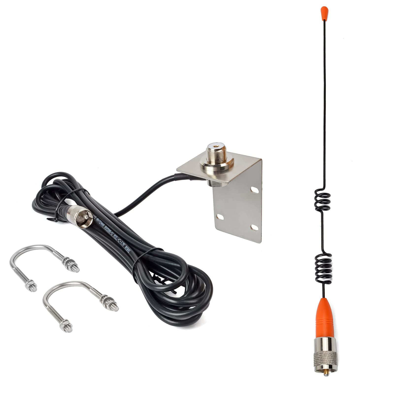 UAYESOK Small VHF Marine Antenna 159V Stubby Boat Antenna W