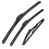 Picture of 3 wipers Replacement for 2006-2011 Chevy chevrolet HHR, Windshield Wiper Blades Original Equipment Replacement - 18"/18"/11" (Set of 3) U/J HOOK