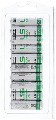 Picture of 10 Saft LS-14500 AA 3.6V Lithium Batteries - Non Rechargeable