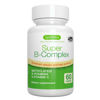 Picture of Super B-Complex - Methylated Sustained Release B Complex & Vitamin C, Folate & Methylcobalamin, Vegan, Energy, Heart & Brain Function, 60 Small Tablets…
