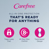 Picture of Carefree Body Shape Pant Liners, Regular, Multicolor Unscented 54 Count (Pack of 1)