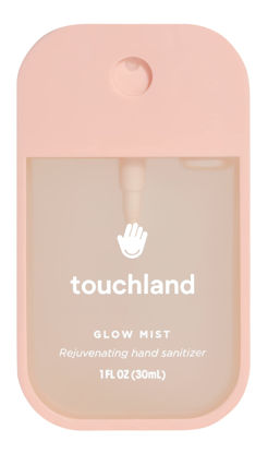 Picture of Touchland Glow Mist Rejuvenating Hand Sanitizer Spray, Rosewater scented, 500-Sprays each, 1FL OZ