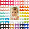 Picture of CELLOT Baby Hair Clips Baby Girls Fully Lined Baby Bows Hair Pins Tiny 2" Hair Bows Alligator Clips for Girls Infant Toddlers (2 Inch (Pack of 50), 25 Colors In pairs)