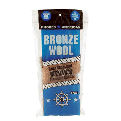 Picture of Homax - 33873123019 Medium Grade Bronze Wool, 3 pad