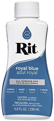 Picture of Rit Purpose Liquid Dye, 8 Oz, Royal Blue