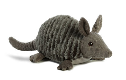 Picture of Aurora® Adorable Flopsie™ Armadillo Stuffed Animal - Playful Ease - Timeless Companions - Gray 12 Inches