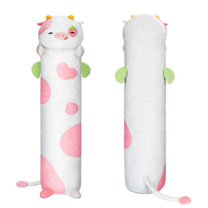  Mewaii Long Cat Plush Body Pillow, 44” Cute Cat Stuffed Animals  Soft Plushies, Kitten Plush Throw Pillow Doll Toy Gift for Girlfriend :  Toys & Games