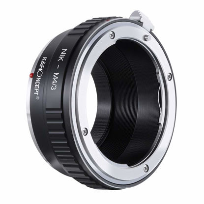 Picture of K&F Concept Lens Mount Adapter Compatible with Nikon AI Lens to Micro 4/3 Micro Four Thirds Mount Adapter for GF1 GF2 GF3 G2 G3