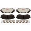 Picture of Premium Raybestos Element3 EHT™ Replacement Rear Brake Pad Set for Select 1998-2007 Lexus LX470 and 1998-2007 Toyota Land Cruiser Model Years (EHT773H)