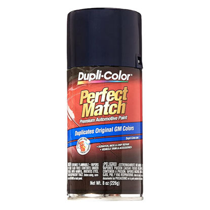 Picture of Dupli-Color EBGM05057 Perfect Match Automotive Spray Paint - General Motors Navy Blue Metallic, 28 WA352E - 8 oz. Aerosol Can