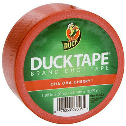 Picture of Duck Brand 392874 Red Color Duct Tape, 1.88-Inch by 20 Yards, Single Roll