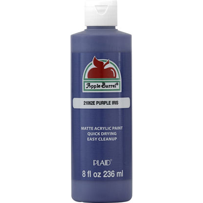 Picture of Apple Barrel Acrylic Paint (8 Ounce), 21062E Purple Iris, 8 Fl Oz (Pack of 1)