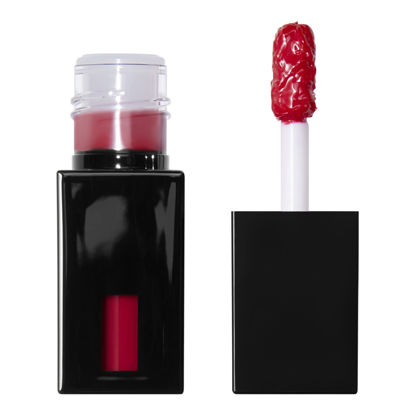 Picture of e.l.f. Cosmetics Glossy -Lip Stain, Lightweight, Long-Wear -Lip Stain For A Sheer Pop Of Color & Subtle Gloss Effect, Fiery Red