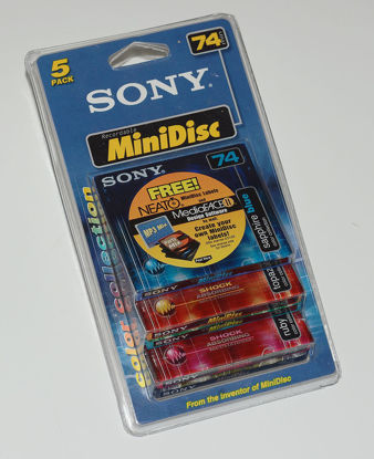 Picture of Sony Recordable MiniDisc (5 pack)