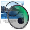 Picture of NEEWER 62mm Polarizer Filter 30 Layer Multi Resistant Nano Coated Circular Polarizing Filter(CPL) with HD Optical Glass/Ultra Slim Frame, Reduce Glare/Enhance Contrast/Reduce Reflection