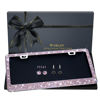 Picture of Bling License Plate Frame for Women, 1PCS Sparkly License Plate Frames| Over 1200 pcs 14 Facets Bedazzled Clear Glass Diamond Rhinestone Crystals w/Free Glitter Diamond Box (Pink)
