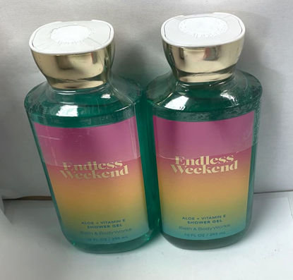 Picture of Bath & Body Works Endless Weekend Shower Gel Gift Sets 10 Oz 2 Pack (Endless Weekend) 20 ounces