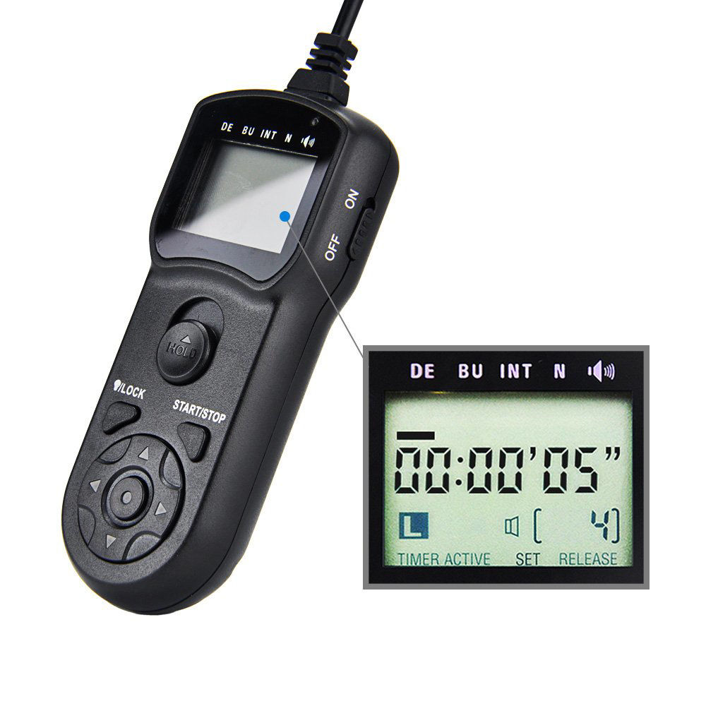 GetUSCart- JJC Wired Intervalometer Timer Shutter Release Remote for ...