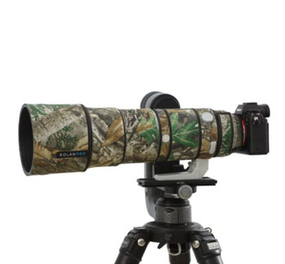 Picture of ROLANPRO Waterproof Lens Cover Camouflage Rain Cover for Sony FE 200-600mm F5.6-6.3 G OSS Lens Protective Case Guns Clothing-#27 Jungle Waterproof