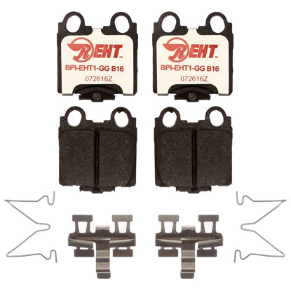 Picture of Premium Raybestos Element3 EHT™ Replacement Rear Brake Pad Set for Select Lexus GS300/GS400/GS430/IS300/SC430 Model Years (EHT771H)