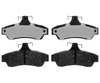 Picture of Premium Raybestos Element3 EHT™ Replacement Rear Brake Pad Set for Select 2004-2006 Pontiac GTO Model Years (EHT1048)