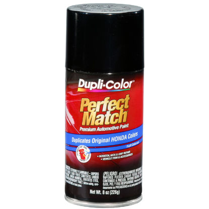 Picture of Dupli-Color EBHA09417 Perfect Match Automotive Spray Paint - Honda Black Metallic, NH526M,NH503P - 8 oz. Aerosol Can