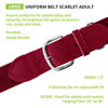 Picture of Champion Sports mens Youth Uniform Belt Red, Scarlet, Youth US
