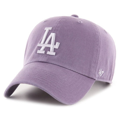 Picture of '47 Los Angeles Dodgers Clean Up Dad Hat Baseball Cap - Iris