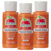 Picture of Apple Barrel Acrylic Paint, Pumpkin Orange (Pack of 3) 2 oz, 20588EA