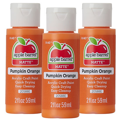Picture of Apple Barrel Acrylic Paint, Pumpkin Orange (Pack of 3) 2 oz, 20588EA