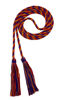 Picture of Graduation Honor Cord - Purple/RED/Orange - Every School Color Available - Made in USA - by Tassel Depot
