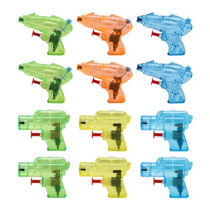 Picture of 12 Packs Water Gun for Kids Squirt Toys Outdoor Beach Swimming Pool Game Summer Party Favor