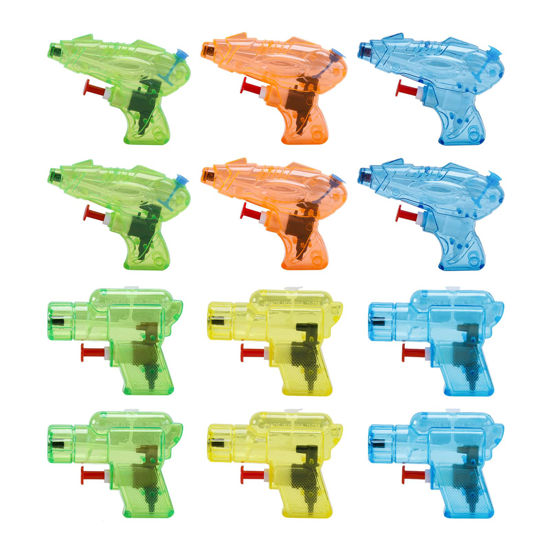 Picture of 12 Packs Water Gun for Kids Squirt Toys Outdoor Beach Swimming Pool Game Summer Party Favor