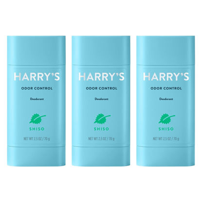 Picture of Harry's Men's Deodorant - Odor Control Deodorant - Aluminum-Free - Shiso (3 Count)