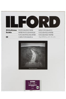 Picture of Ilford Multigrade V RC Deluxe Pearl Surface Black & White Photo Paper, 190gsm, 11x14, 50 Sheets
