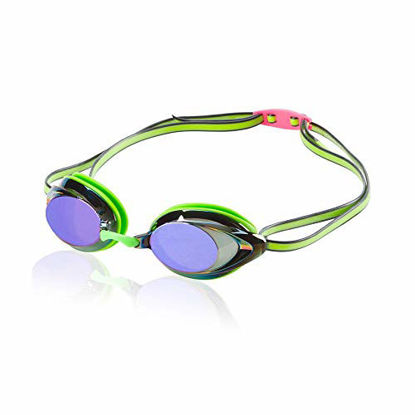 Picture of Speedo Unisex-Adult Swim Goggles Mirrored Vanquisher 2.0