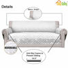 Picture of Easy-Going Sofa Slipcover Reversible Loveseat Sofa Cover Couch Cover for 2 Cushion Couch Furniture Protector with Elastic Straps for Pets Kids Dog Cat (Oversized Loveseat, White/White)