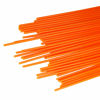 Picture of 50pcs Orange-Yellow 2.85mm PLA 3D Printing Filament Refills Pack Support for 3Doodler Create 3D Pen, Each Strand 0.3m, Total 50 Strands 15m Exturded Plastic Material by MIKA3D