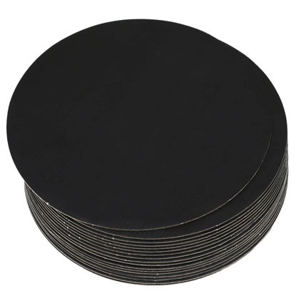 Picture of 10 Inch Black Cake Boards Round 40-Packs Circles Rounds Base Food-Grade Cardboard10 Inch Cake Plate（Thinner But Stronger） qiqee