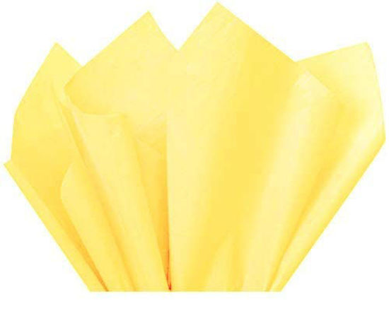  Flexicore Packaging  Yellow Gift Wrap Tissue Paper