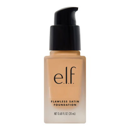 Picture of e.l.f. Flawless Finish Foundation | Lightweight, Medium Coverage & Semi-Matte | Nude | 0.68 Fl Oz (20mL) (Packaging may vary)