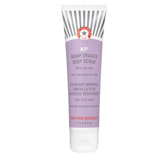 GetUSCart First Aid Beauty KP Bump Eraser Body Scrub Exfoliant for Keratosis Pilaris with 10