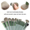 Picture of Makeup Brushes 30 Pcs Makeup Kit,Foundation Brush Eyeshadow Brush Make up Brushes Set (Green, 30 Piece Set Large)