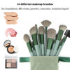 Picture of Makeup Brushes 30 Pcs Makeup Kit,Foundation Brush Eyeshadow Brush Make up Brushes Set (Green, 30 Piece Set Large)