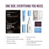 Picture of Madison Reed Radiant Hair Color Kit, Darkest Mahogany Brown for 100% Gray Coverage, Ammonia-Free, 4NMG Bolzano Brown, Permanent Hair Dye, Pack of 1