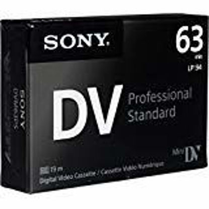 Picture of Sony DVM63PS MiniDV 63min Professional Standard - 10 Pack